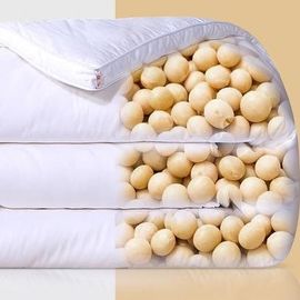 Natural Color 1.5D 51mm Soybean Fiber For Textile Filling Pillows