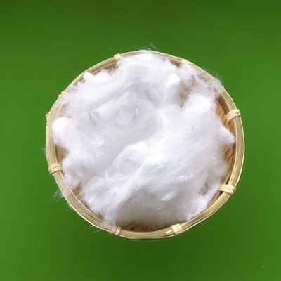 Recycled Hcs Staple Fiber Polyester Recycled Microfiber Fabric Solid Regenerated Polyester Staple Fiber